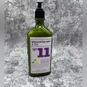 Rare Test Market Bath & Body Works Eucalyptus Mint & Tea No. 11 Body Lotion -